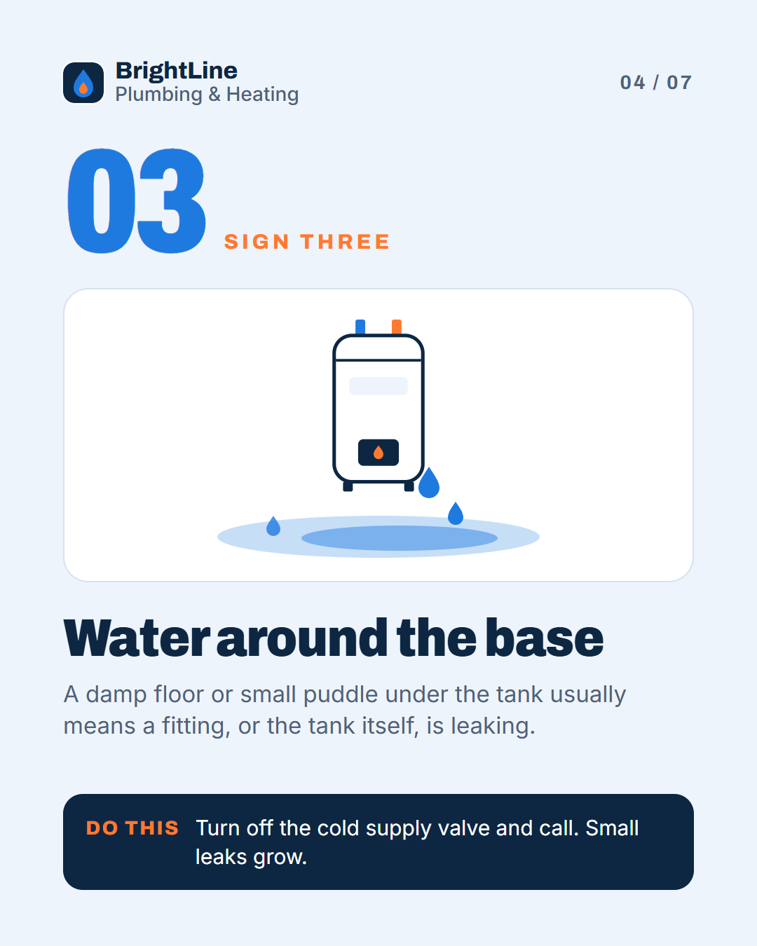 5 signs your water heater is on its way out, slide 4